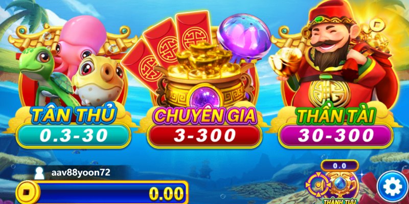 Chọn các cấp độ phòng tiêu chuẩn