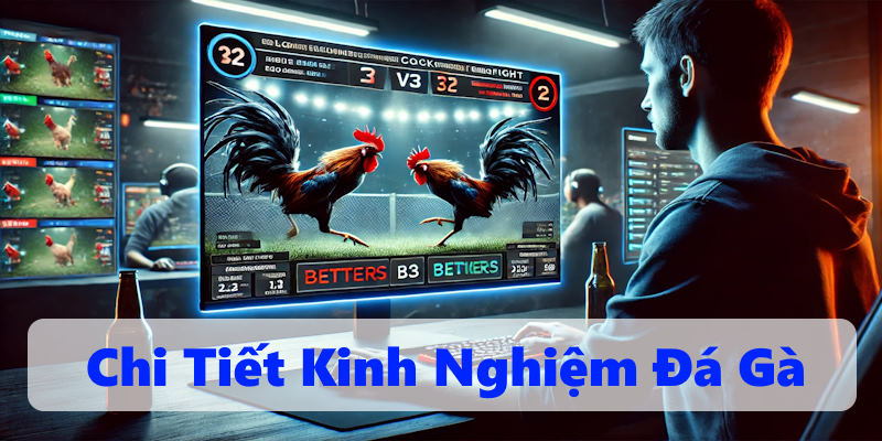 Nắm bắt kinh nghiệm giúp dễ ăn tiền đá gà