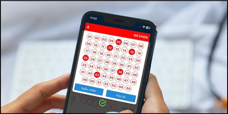 Xổ số online với giao diện trực quan